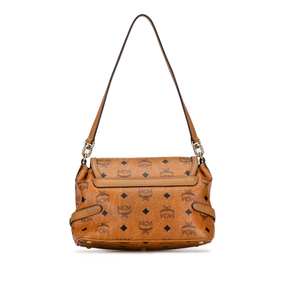 Pre-Loved MCM Visetos Satchel - Picture 3 of 11